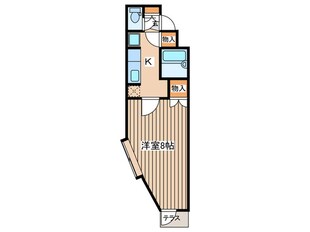 スタ－ライト台原の物件間取画像